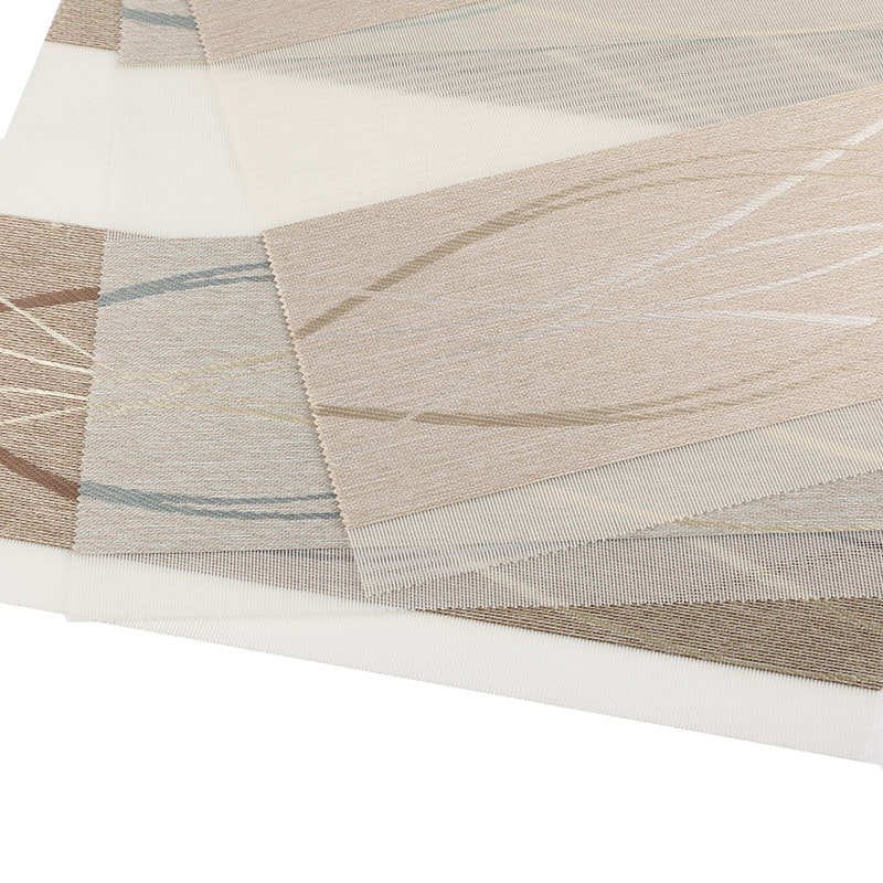 YX030 Waterdichte brandwerende en oliebestendige Jacquard Zebra blindstof