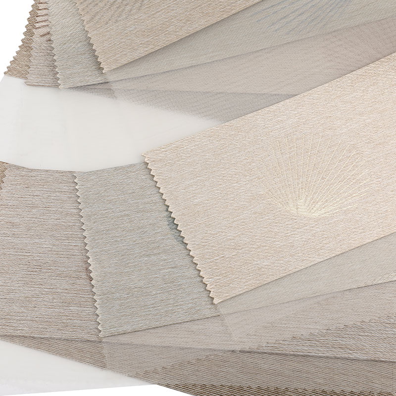 GD03 Eenvoudige Mode Zachte Gaas Gordijn Jacquard Zebra Blind Stof