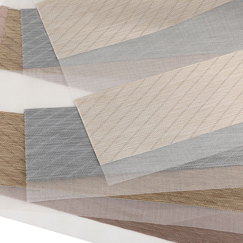 GD23 dubbele isolatie verstelbare semi-verduisterende zebra blindstof