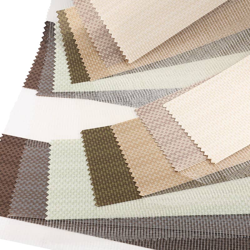 F060 office Home dubbellaagse zachte semi-verduisterende zebra blindstof