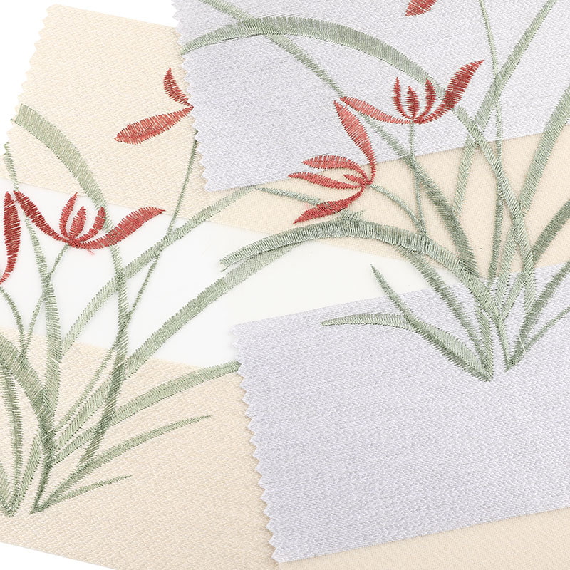 YX036 Klassieke retro interieur jacquard zebra blindstof