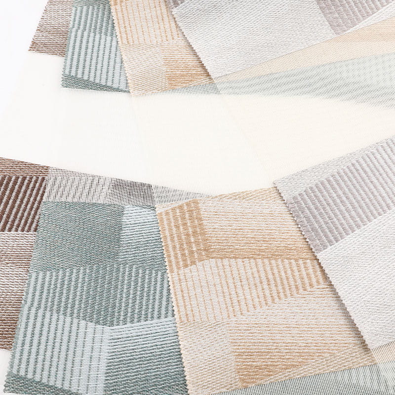 YX010 kantoor verduisterende jacquard borduurwerk Zebra blindstof